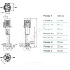 Насос многоступенчатый вертикальный HELIX FIRST V 1611-5/25/E/KS/400-50 PN25 3х400В/50 Гц Wilo 4201005