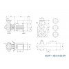 Насос консольно-моноблочный Grundfos NB 100-200/219 A-F2-A-E-BAQE