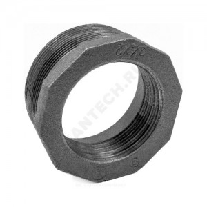 Футорка чугун Ду 25х15 (1"х1/2") НР/ВР Fittex PLUS