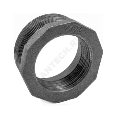 Футорка чугун Ду 40х20 (1 1/2"х3/4") НР/ВР Fittex PLUS