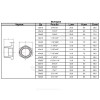 Футорка чугун Ду 40х20 (1 1/2"х3/4") НР/ВР Fittex PLUS