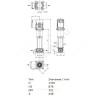 Насос многоступенчатый вертикальный HELIX VE 3605-1/16/E/KS PN16 3х400В/50 Гц Wilo 4198864