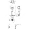 Насос многоступенчатый вертикальный HELIX VE 3605-1/16/E/KS PN16 3х400В/50 Гц Wilo 4198864