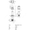 Насос многоступенчатый вертикальный HELIX VE 3605-1/16/E/KS PN16 3х400В/50 Гц Wilo 4198864