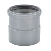 Муфта PP-H насадная серая HT HTAM Дн 50 б/нап в/к Ostendorf 112810