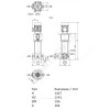 Насос многоступенчатый вертикальный HELIX V 405-2/25/V/KS/400-50 PN25 3х400В/50 Гц Wilo 4160552
