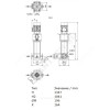 Насос многоступенчатый вертикальный HELIX V 405-2/25/V/KS/400-50 PN25 3х400В/50 Гц Wilo 4160552