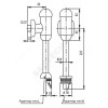 Кран для писсуара нажимной латунь без регулировки Ideal Standard B7120AA