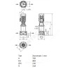 Насос многоступенчатый вертикальный HELIX FIRST V 2204-5/16/E/S/400-50 PN16 3х400В/50 Гц Wilo 4183358