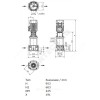 Насос многоступенчатый вертикальный HELIX FIRST V 2204-5/16/E/S/400-50 PN16 3х400В/50 Гц Wilo 4183358