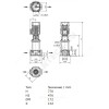 Насос многоступенчатый вертикальный HELIX FIRST V 2204-5/16/E/S/400-50 PN16 3х400В/50 Гц Wilo 4183358