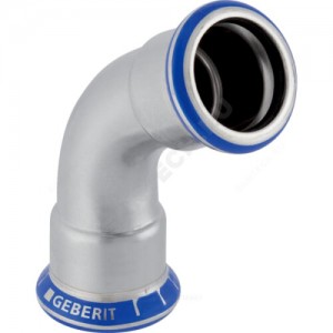 Отвод сталь нерж 60гр Дн 108 пресс Mapress Geberit 36170