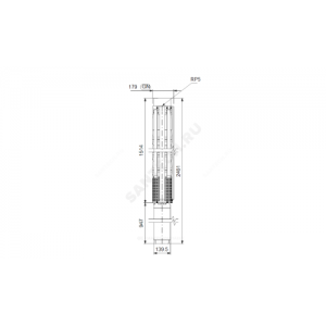 Насос скважинный SP 77-8 3х380-415В/50 Гц Grundfos 16A01908