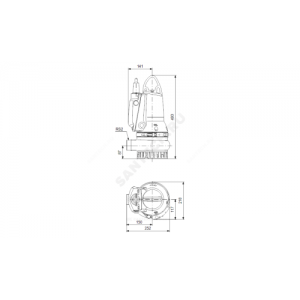 Насос дренажный DP10.50.09.E.2.50B Grundfos 96877478