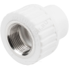 Муфта PP-R комбинированная белая ВР Дн 25х1/2" RTP (РосТурПласт) 10654