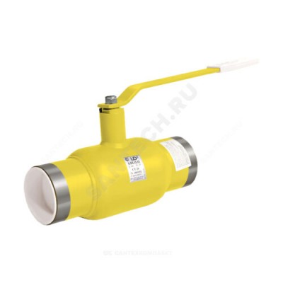 Кран шаровой сталь газ КШ.Ц.П.GAS Ду 25 Ру40 п/привар полнопроходной LD КШ.Ц.П.GAS.025.040.П/П.02
