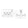 Установка повышения давления Hydro Multi-E 3 CRE3-8 Grundfos 98486652