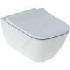 Унитаз подвесной Smyle Square горизонт/выпуск дюропласт Soft close Geberit 500.683.00.2