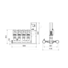Установка повышения давления Hydro MPC-E 4 CRE10-1 Grundfos 98423324