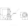 Насос фекальный REXA PRO V05DA-323/EAD0X2-T0068-540-O Wilo 6082575