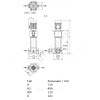 Насос многоступенчатый вертикальный HELIX V 208-2/25/V/KS/400-50 PN25 3х400В/50 Гц Wilo 4161741