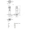Насос многоступенчатый вертикальный HELIX V 208-2/25/V/KS/400-50 PN25 3х400В/50 Гц Wilo 4161741