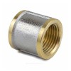 Муфта латунь никель Ду 50 (2") ВР 9018 ГОСТ 32585-2013 Aquasfera 9018-06