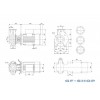 Насос консольно-моноблочный Grundfos NB 125-500/500 A-F2-A-E-BAQE