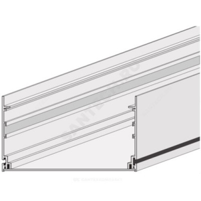 Корпус (лоток) для внутрипольного конвектора 260х110х1000 Mohlenhoff SM 260-110-SL 1.0