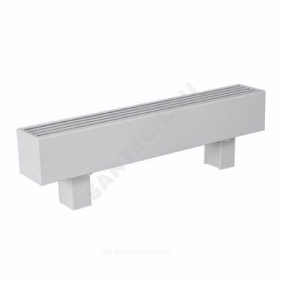 Конвектор напольный Элегант Мини 180x130x1400 3то нв ниж/п RAL 7021 КЗТО