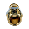 Муфта для PE-X латунь Дн 16х1/2" НР Q&E Uponor 1023003 (1033435)