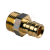 Муфта для PE-X латунь Дн 16х1/2" НР Q&E Uponor 1023003 (1033435)