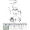 Насос канализационный FKV 65 40.2 T5 400D DAB 60171423