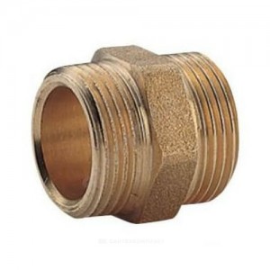 Ниппель латунь Ду 15 (1/2") НР R189 Giacomini R189Y003