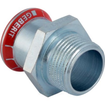 Муфта сталь углеродистая Дн 28х3/4" пресс/НР Mapress Geberit 21717