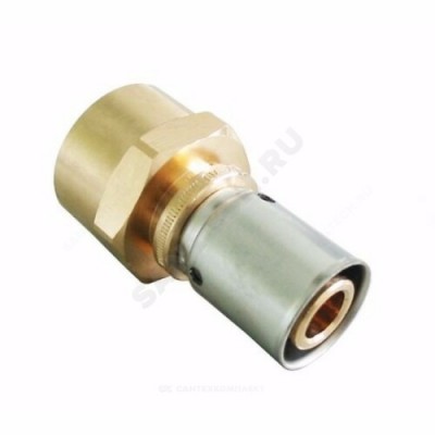 Муфта МП бронза/нерж пресс Дн 26х3,0х3/4" ВР Cofit P Oventrop 1512247