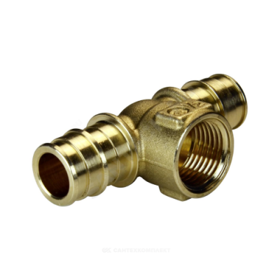 Тройник для PE-X латунь Дн 20х1/2"х20 ВР GX154 Giacomini GX154Y034