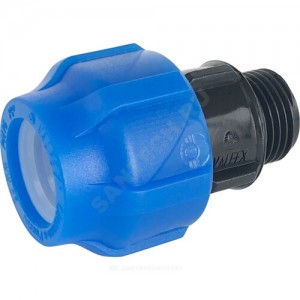 Муфта компрессионная ПЭ НР Дн 40х1" Ру16 VALFEX 121001140100