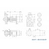 Насос консольно-моноблочный Grundfos NB 80-315/310 A-F2-A-E-BAQE