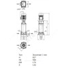 Насос многоступенчатый вертикальный HELIX FIRST V 210-5/25/E/S/400-50 PN25 3х400В/50 Гц Wilo 4201042
