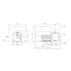 Насос многоступенчатый горизонтальный CME-I 1-3 AQQV 1х200-240В/50 Гц Grundfos 98394761