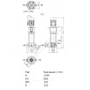Насос многоступенчатый вертикальный HELIX V 411-1/25/E/KS/400-50 PN25 3х400В/50 Гц Wilo 4160531
