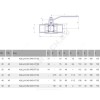 Кран шаровой сталь КШ.Ц.М Ду 25 Ру40 ВР LD КШ.Ц.М.025.040.Н/П.02