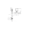 Насос ин-лайн с сухим ротором TPE 125-250/4-A-F-A-BAQE Grundfos 96110521