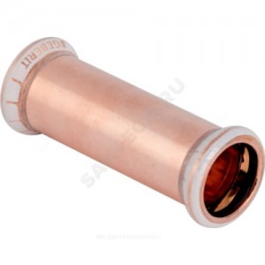 Муфта медь надвижная Дн 108 пресс Mapress Geberit 62113