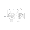 Насос циркуляционный с мокрым ротором ALPHA SOLAR 25-75 130 Grundfos 98989299