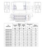 Конвектор напольный концевой КПНК-20 2.65кВт бок/п НР 3/4" лев ТЗПО