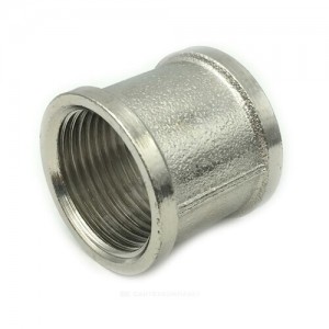 Муфта латунь никель Ду 32 (1 1/4") ВР Китай